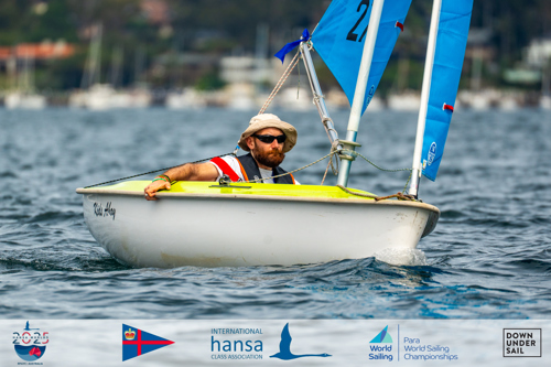 Alexandre Gendrault sur son hansa 303